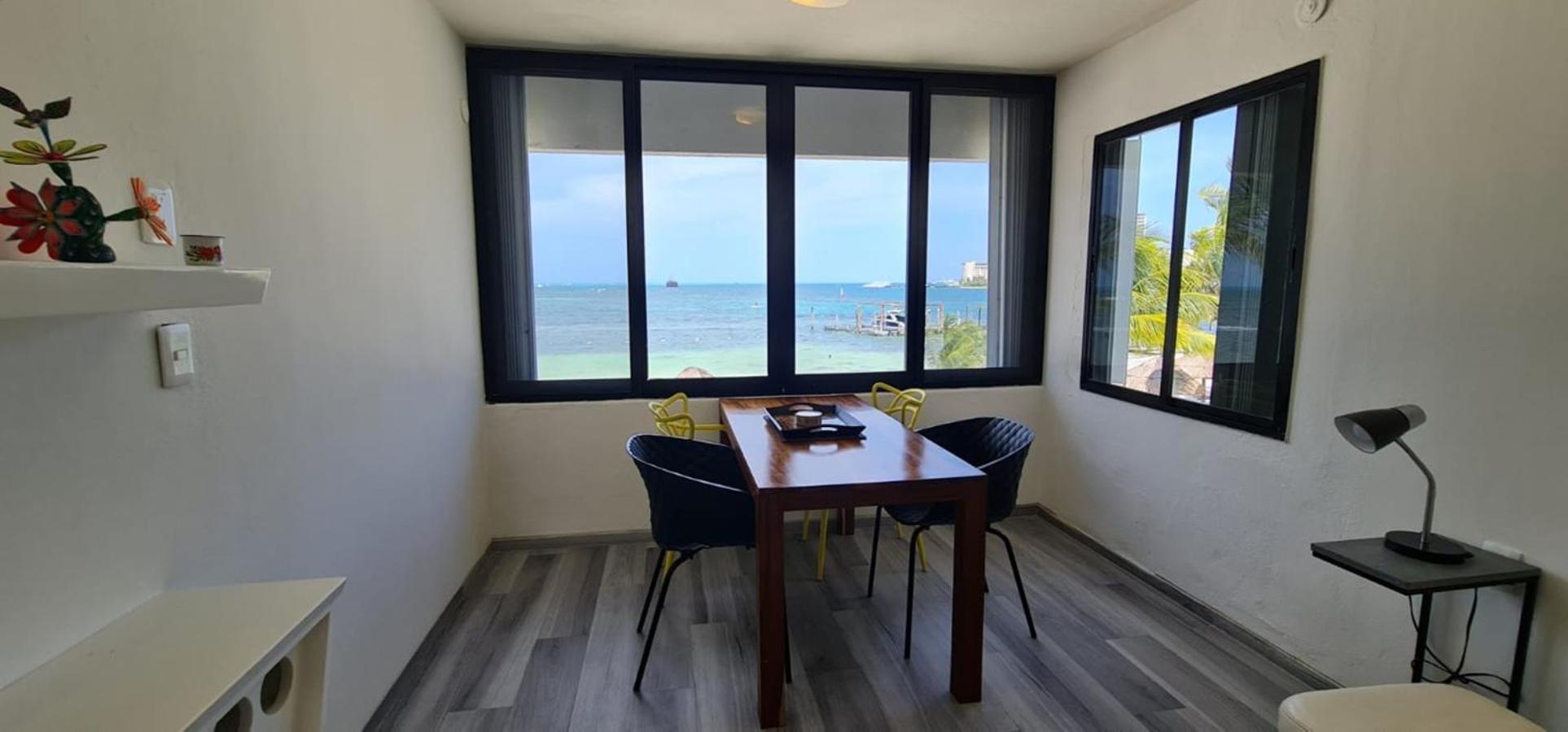 Oceanfront Condo At Unique Location Cancún Buitenkant foto